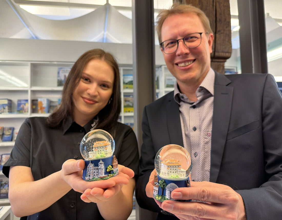 Neue Schneekugel für Bad Mergentheim vom Schneekugelhaus - Schneekugelhaus