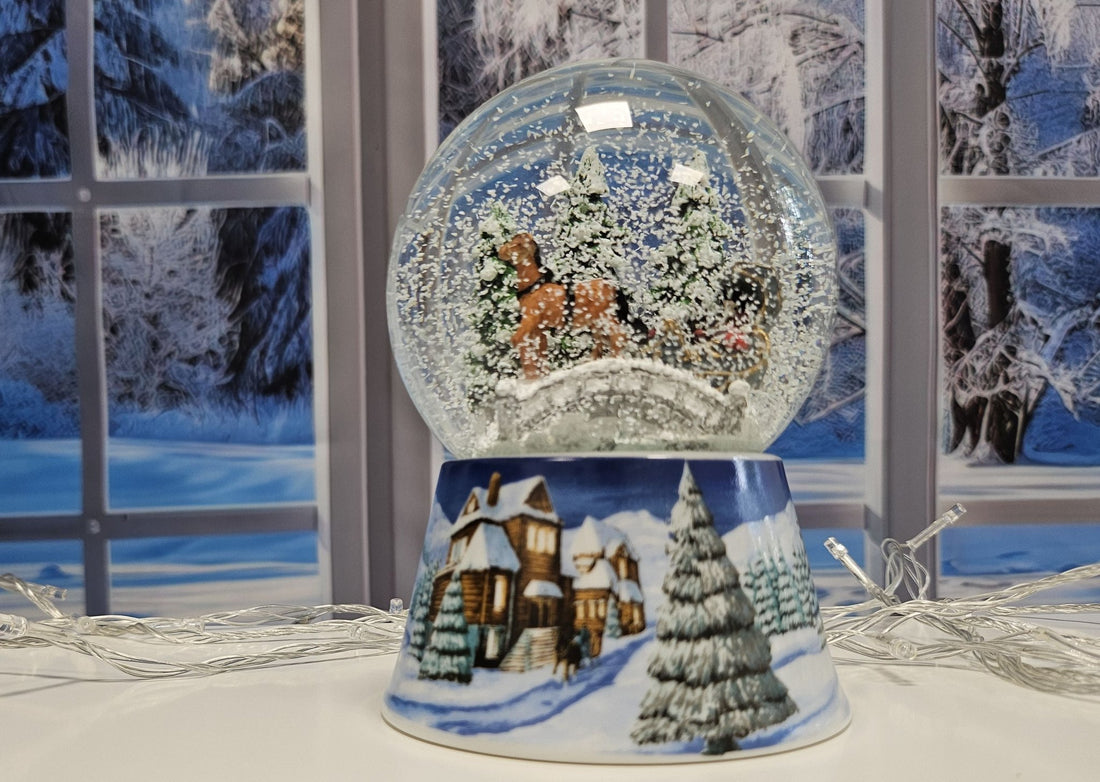 Schneekugeln: Die kleine Welt im Glas - Schneekugelhaus