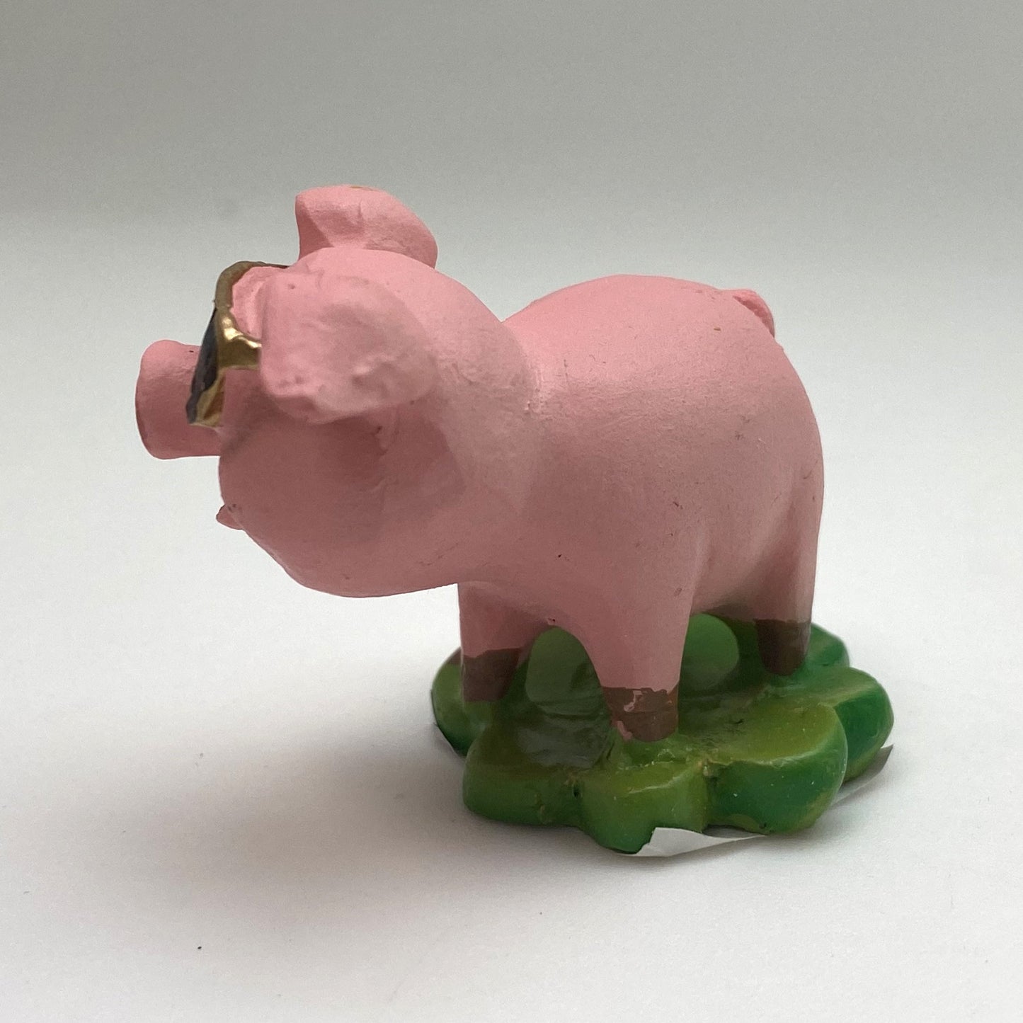 Innenmodell "Schwein mit Marienkäfer-Marke" - 40 x 45 mm