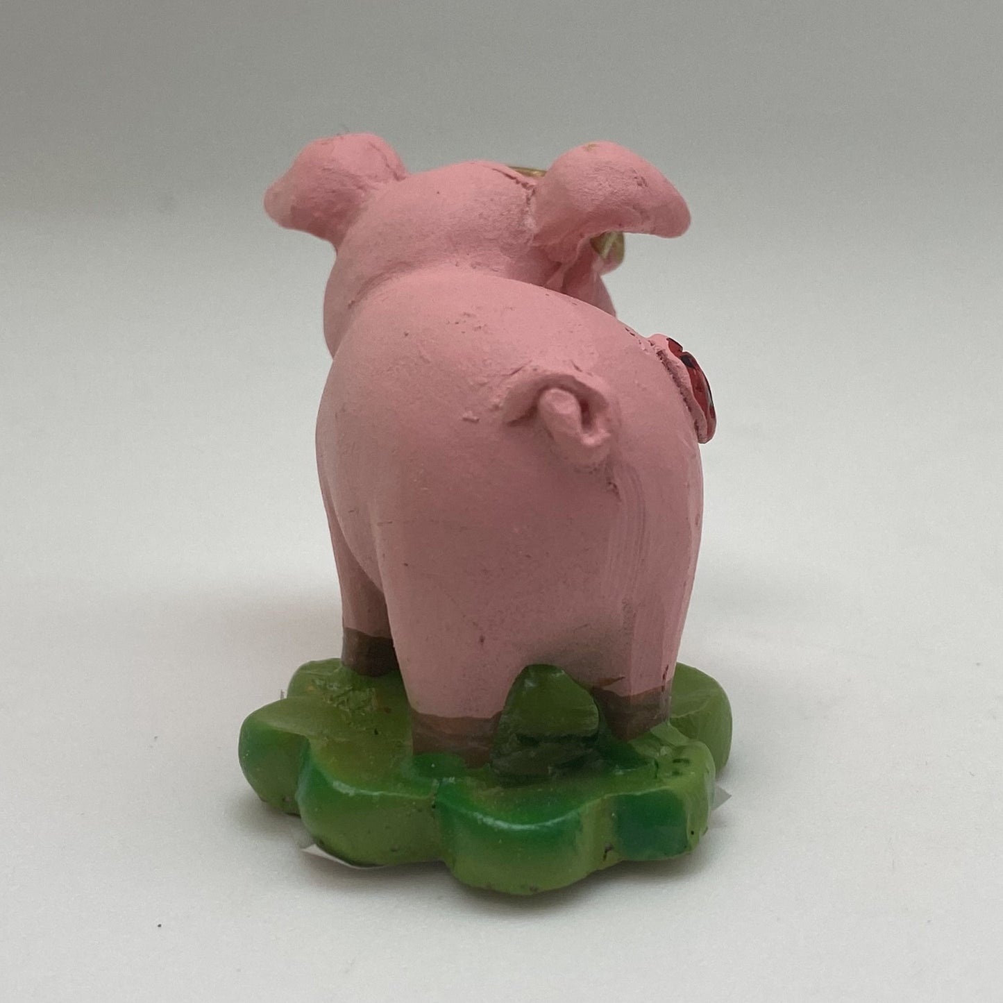Innenmodell "Schwein mit Marienkäfer-Marke" - 40 x 45 mm