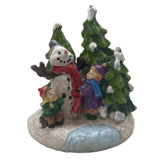 Innenmodell "Schneemann mit Kindern 2" - 60 x 65 mm