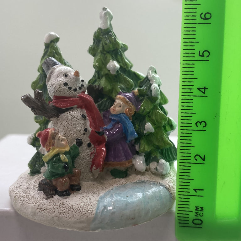Innenmodell "Schneemann mit Kindern 2" - 60 x 65 mm