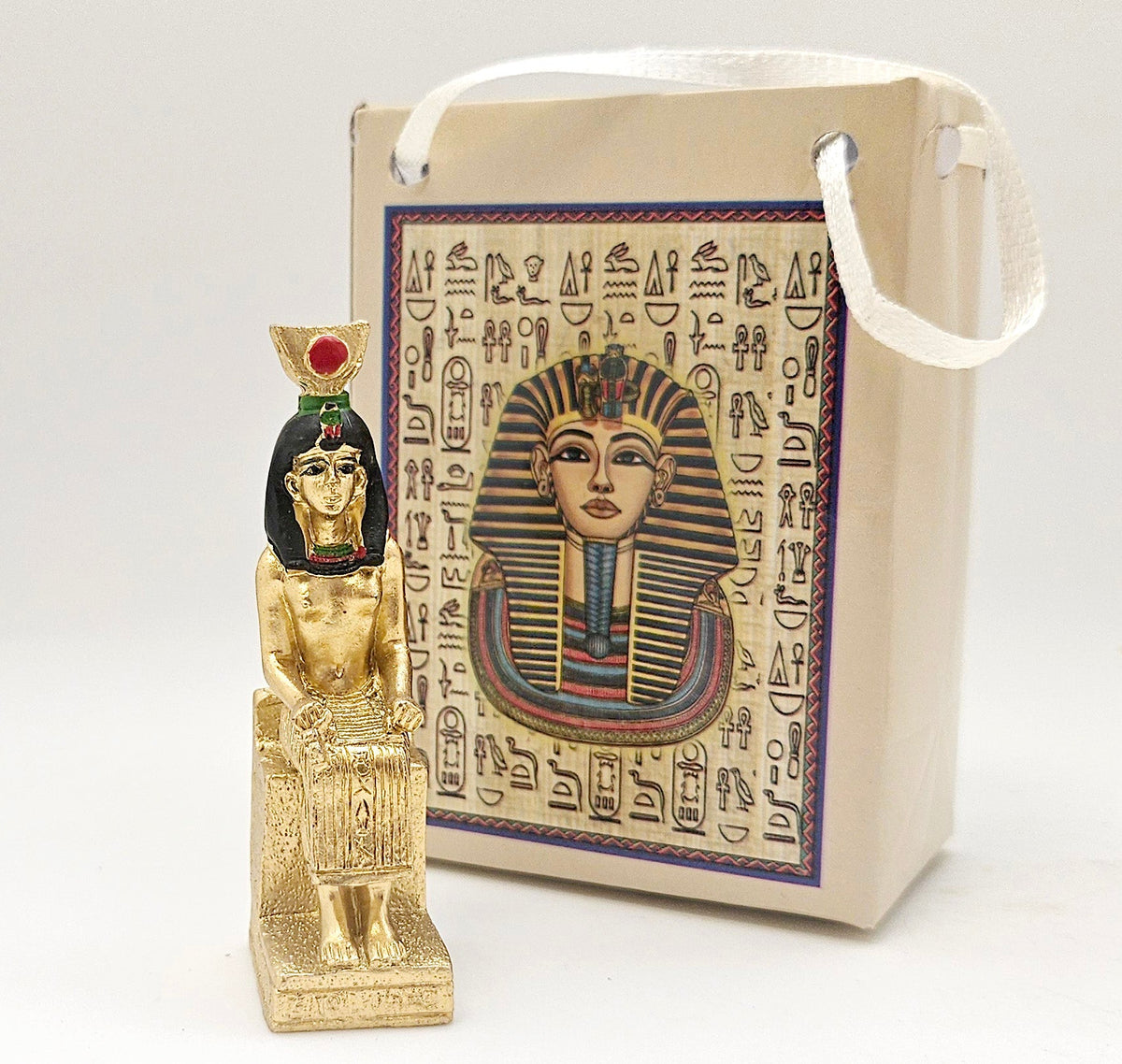 Innenmodell „Ägypten Figur Göttin Isis“ in Geschenktüte - 20 x 70 mm - Schneekugelhaus