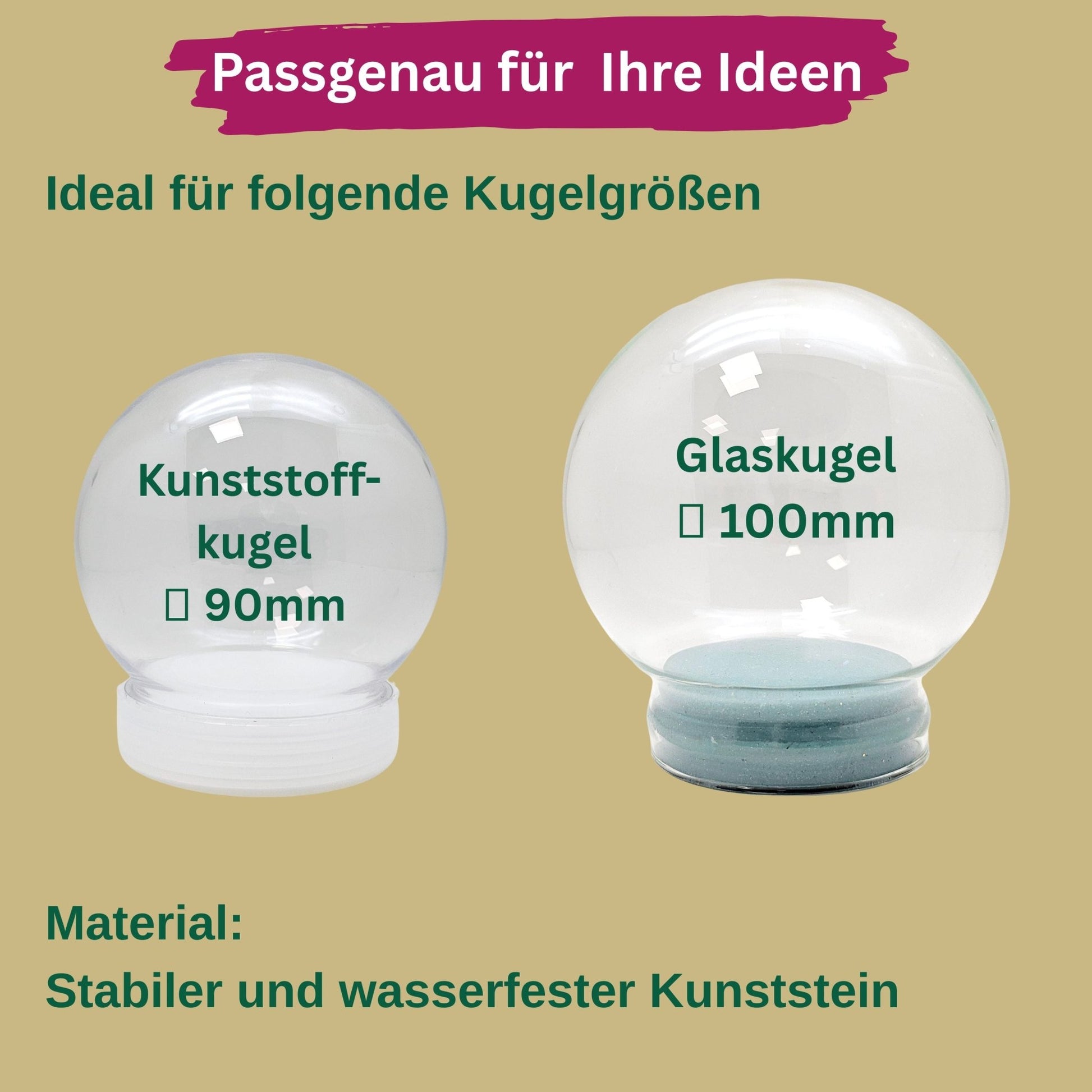 Innenmodell „Disney Lilo & Stitch" Leroy - rot- 62 x 68 mm - Schneekugelhaus