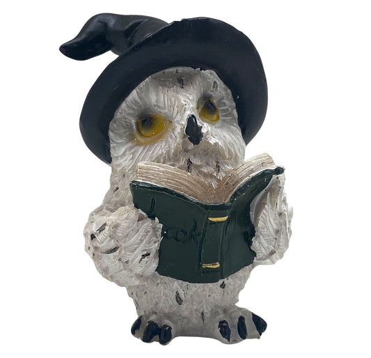 Innenmodell "Magische Eule mit Buch" - 65 x 75 mm - Schneekugelhaus