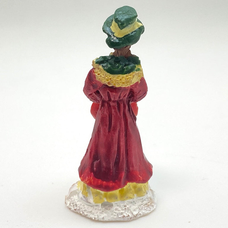 Innenmodell „Mutter mit Kind und Geschenk“ - 23 x 43 mm - Schneekugelhaus