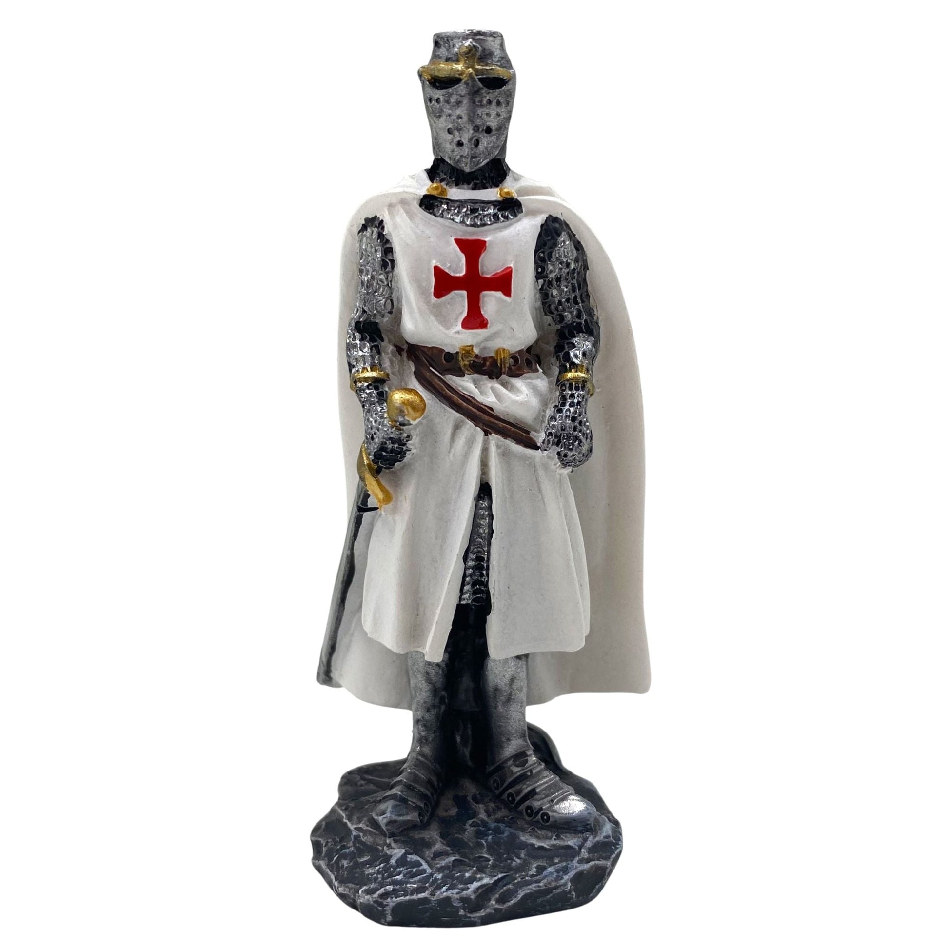 Innenmodell "Ritter Silber mit Schwert" - 32 x 77 mm - Schneekugelhaus