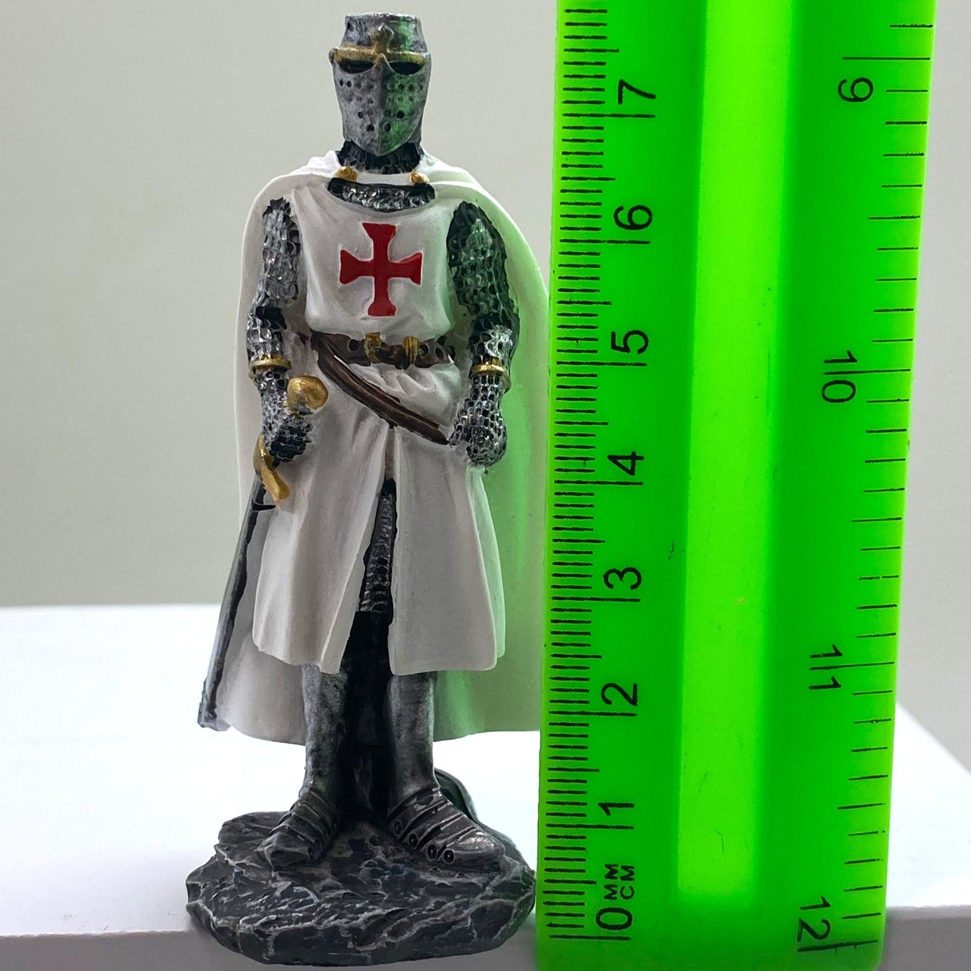 Innenmodell "Ritter Silber mit Schwert" - 32 x 77 mm - Schneekugelhaus
