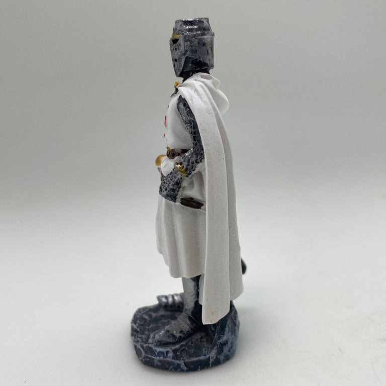 Innenmodell "Ritter Silber mit Schwert" - 32 x 77 mm - Schneekugelhaus