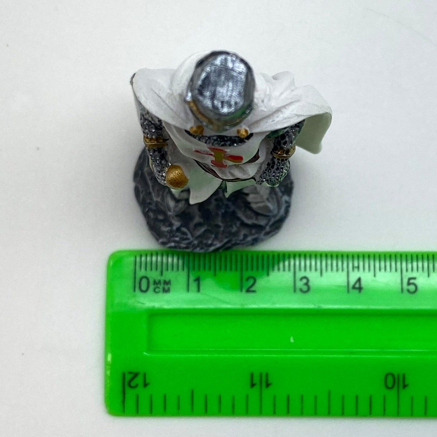 Innenmodell "Ritter Silber mit Schwert" - 32 x 77 mm - Schneekugelhaus