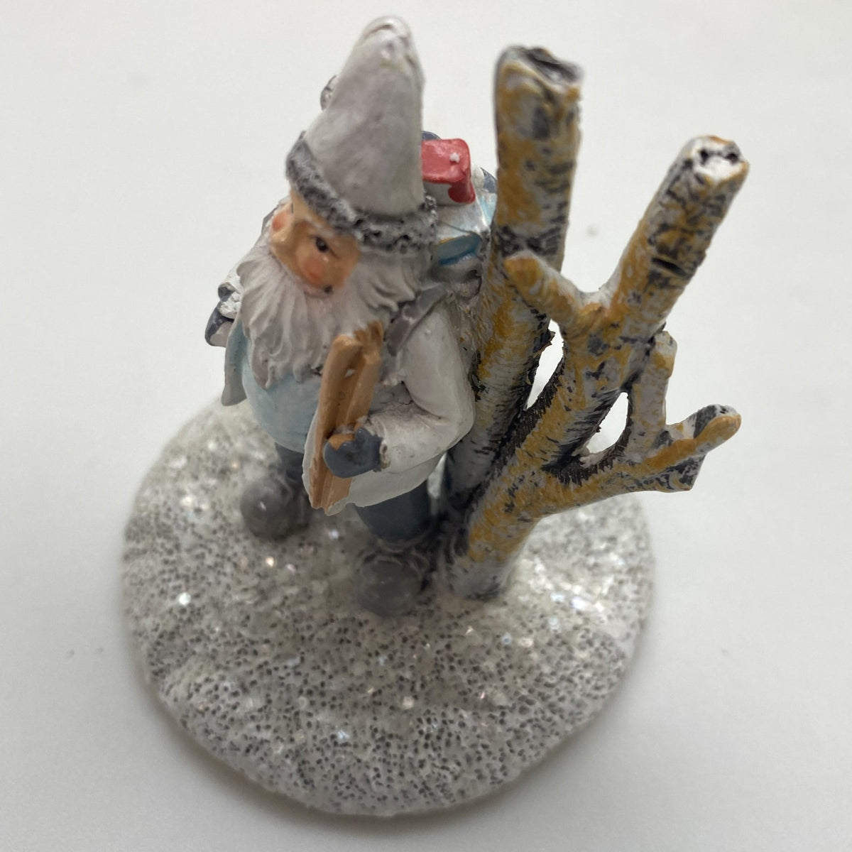 Innenmodell "Santa in Weiß" - 55 x 71 mm - Schneekugelhaus