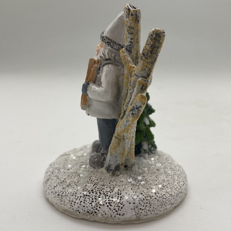 Innenmodell "Santa in Weiß" - 55 x 71 mm - Schneekugelhaus