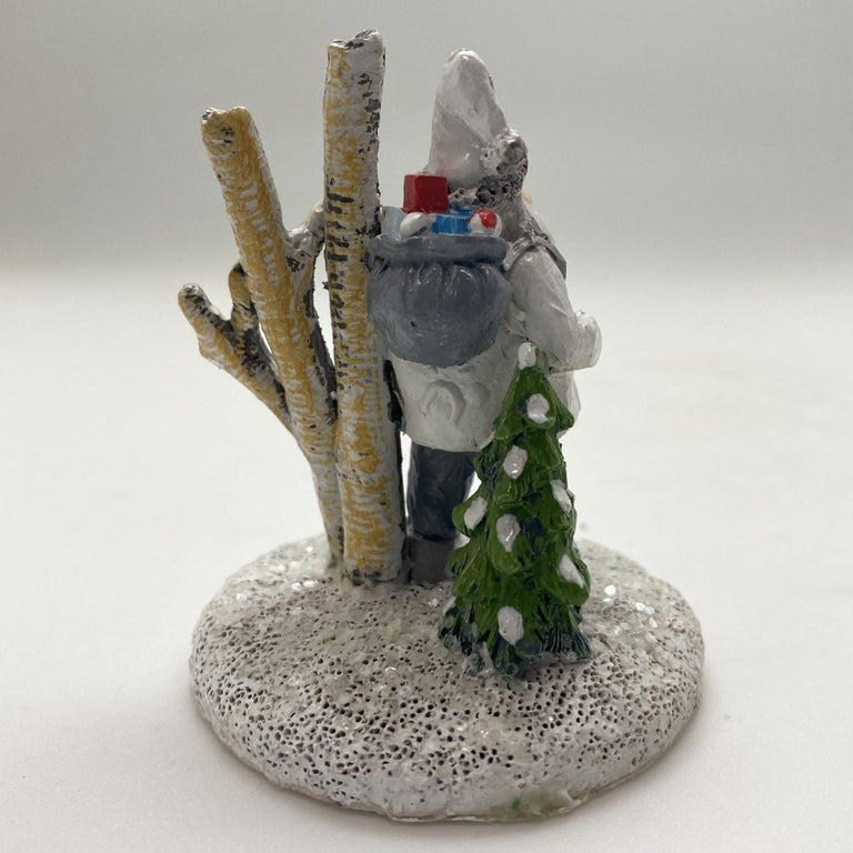 Innenmodell "Santa in Weiß" - 55 x 71 mm - Schneekugelhaus
