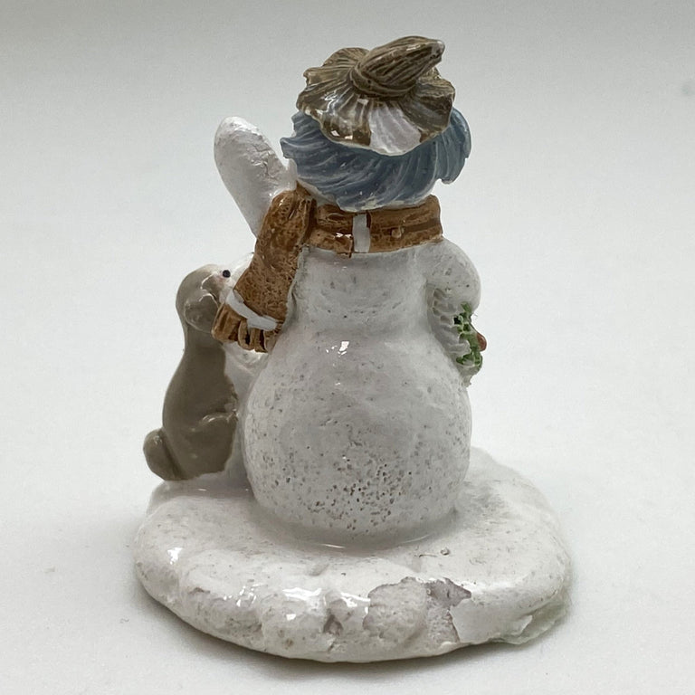 Innenmodell „Schneemann mit Stern & Hund“ – 33 x 40 mm - Schneekugelhaus