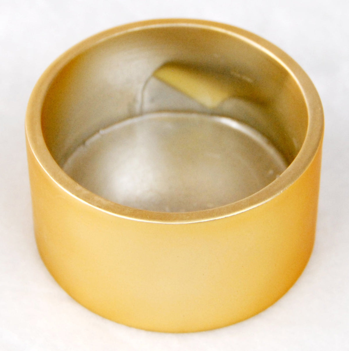 100mm Polyresin Sockel gold für DIY-Schneekugel - Schneekugelhaus