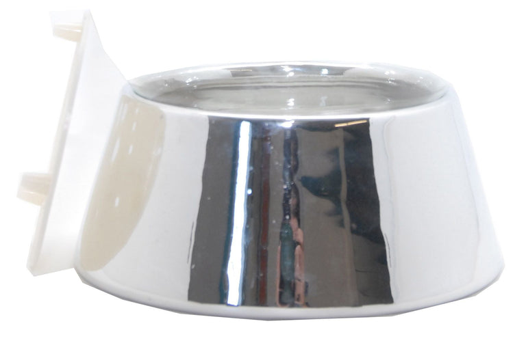 150mm- Porzellan Sockel silber DIY-Schneekugel - Schneekugelhaus